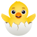 🐣 hatching chick display on JoyPixels