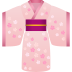 👘 kimono display on JoyPixels