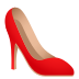 👠 high-heeled shoe display on JoyPixels