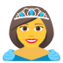 👸 princess display on JoyPixels