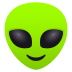 👽 alien display on JoyPixels