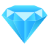 💎 gem stone display on JoyPixels