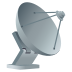 📡 satellite antenna display on JoyPixels