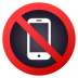 📵 no mobile phones display on JoyPixels