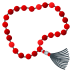 📿 prayer beads display on JoyPixels