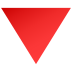 🔻 red triangle pointed down display on JoyPixels