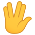 🖖 vulcan salute display on JoyPixels