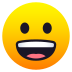 😀 grinning face display on JoyPixels