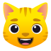 😺 grinning cat display on JoyPixels