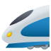 🚄 high-speed train display on JoyPixels