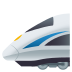 🚅 bullet train display on JoyPixels