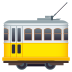 🚋 tram car display on JoyPixels