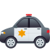 🚓 police car display on JoyPixels