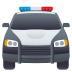 🚔 oncoming police car display on JoyPixels