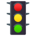 🚦 vertical traffic light display on JoyPixels