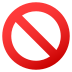 🚫 prohibited display on JoyPixels