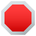 🛑 stop sign display on JoyPixels