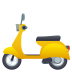 🛵 motor scooter display on JoyPixels