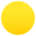 🟡 yellow circle display on JoyPixels