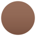 🟤 brown circle display on JoyPixels