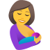 🤱 breast-feeding display on JoyPixels