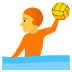 🤽 person playing water polo display on JoyPixels