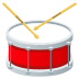 🥁 drum display on JoyPixels