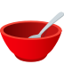 🥣 bowl with spoon display on JoyPixels