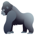 🦍 gorilla display on JoyPixels