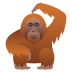 🦧 orangutan display on JoyPixels