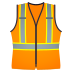 🦺 safety vest display on JoyPixels