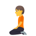 🧎 person kneeling display on JoyPixels