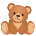 🧸 teddy bear display on JoyPixels