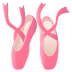 🩰 ballet shoes display on JoyPixels