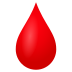 🩸 drop of blood display on JoyPixels