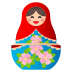 🪆 nesting dolls display on JoyPixels