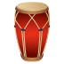 🪘 long drum display on JoyPixels