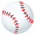 ⚾ baseball display on JoyPixels