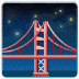 🌉 bridge at night display on Samsung