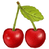 🍒 cherries display on Samsung