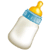 🍼 baby bottle display on Samsung