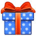 🎁 wrapped gift display on Samsung