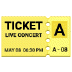 🎫 ticket display on Samsung