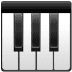 🎹 musical keyboard display on Samsung