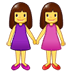 👭 women holding hands display on Samsung