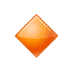 🔸 small orange diamond display on Samsung