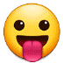 😛 face with tongue display on Samsung