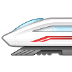 🚄 high-speed train display on Samsung