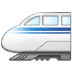 🚅 bullet train display on Samsung