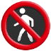 🚷 no pedestrians display on Samsung